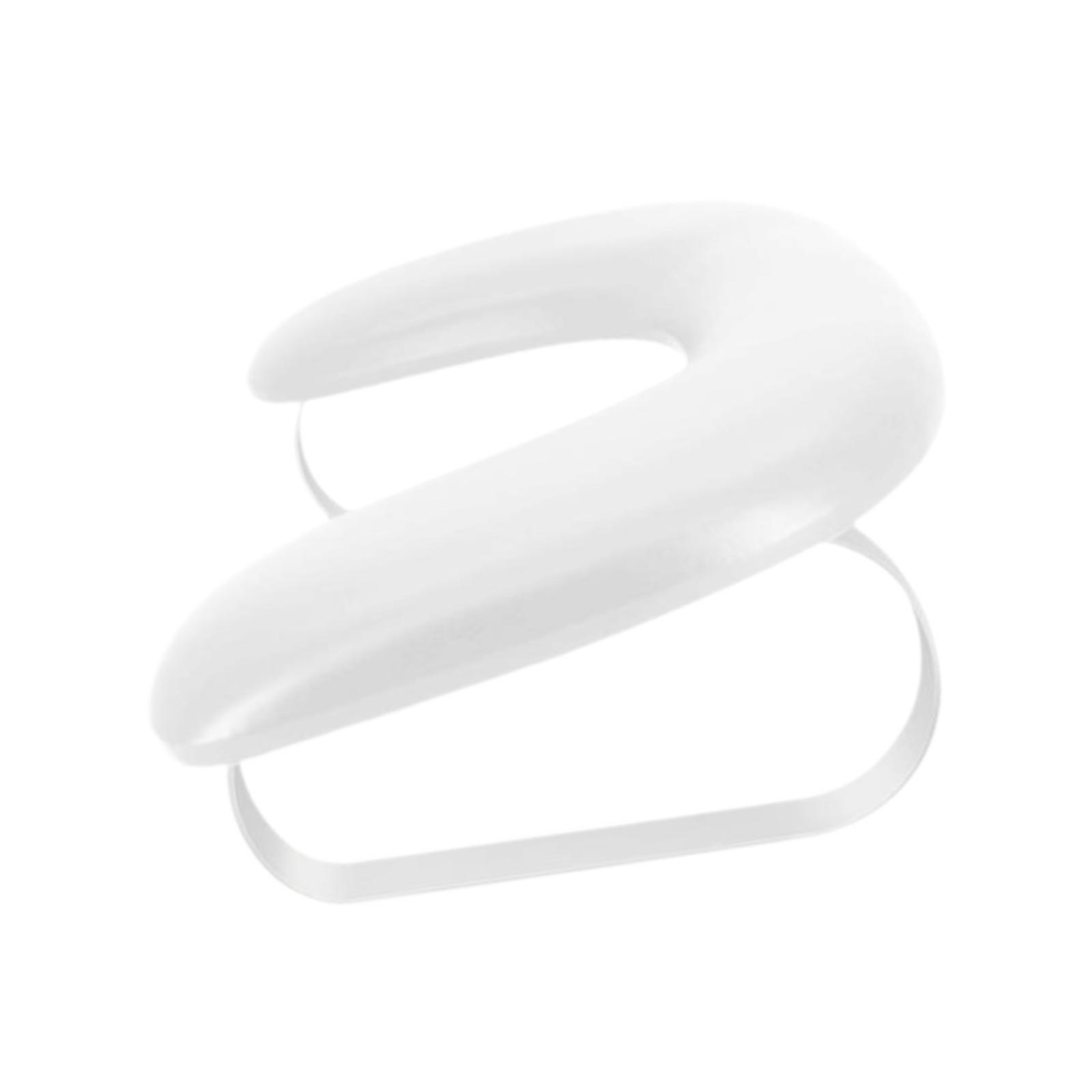 BNWEAR Nail Pillow Multifunctional Manicure Arm Rest Stand for Salons Acrylic Nails white