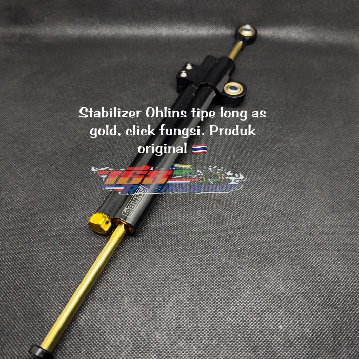 STABILIZER/STEERING DUMPER OHLNS COPY THAILAND AS GOLD TIPE LONG - YUNIC STORE Harga 1,435,000 rupiah*Gratis Ongkir