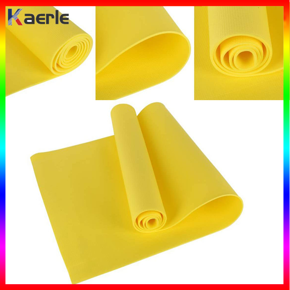 4mm Thảm Yoga EVA chống trượt tập thể dục Yoga mỏng nhà tập gym Thảm Pilates tập gym miếng thảm tập thể dục