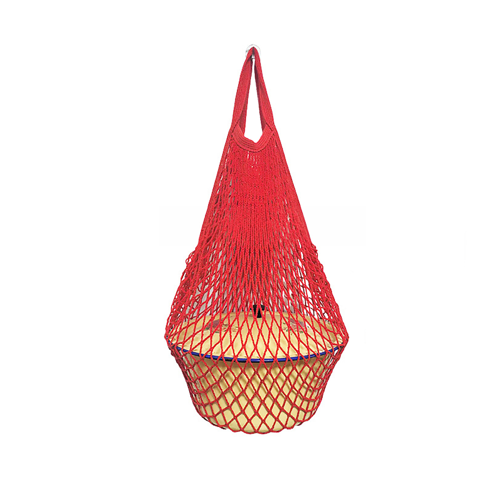 【Stock】 Travel Shopping Bag Eco-friendly Shopping Bag Foldable Large Capacity Cotton Mesh Tote Bag – Lightweight Grocery Food Toy Clothing Storage Bag for Easy Carrying and Eco-friendly Shopping in Asia - 3