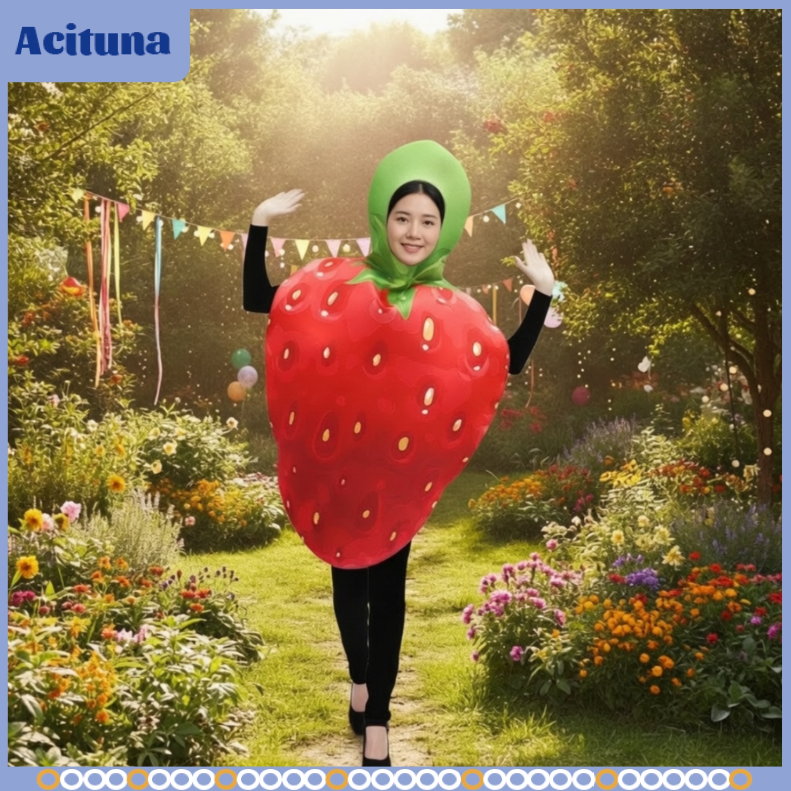 Acituna Oversized Novelty Costume Adult Full-Body Costume Comfortable Bodysuit Comfy for Halloween, Stage Performances ราคา 13,919 บาท*ส่งฟรี