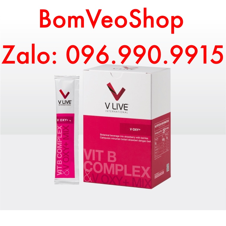 V-Oxy+ Vlive (Voxy+) 28 Gói BomVeoShop