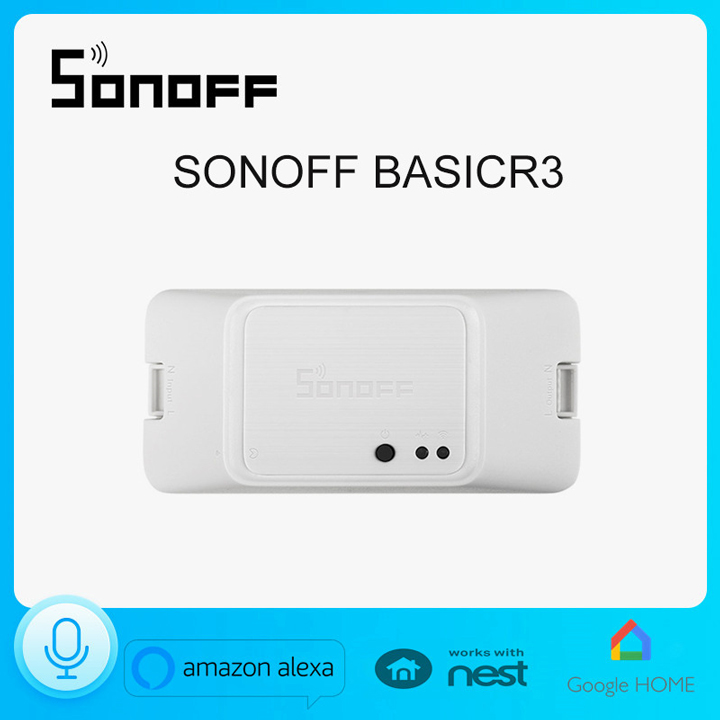 Sonoff Basic RF R3 công tắc wifi thông minh điều khiển từ xa qua điện thoại