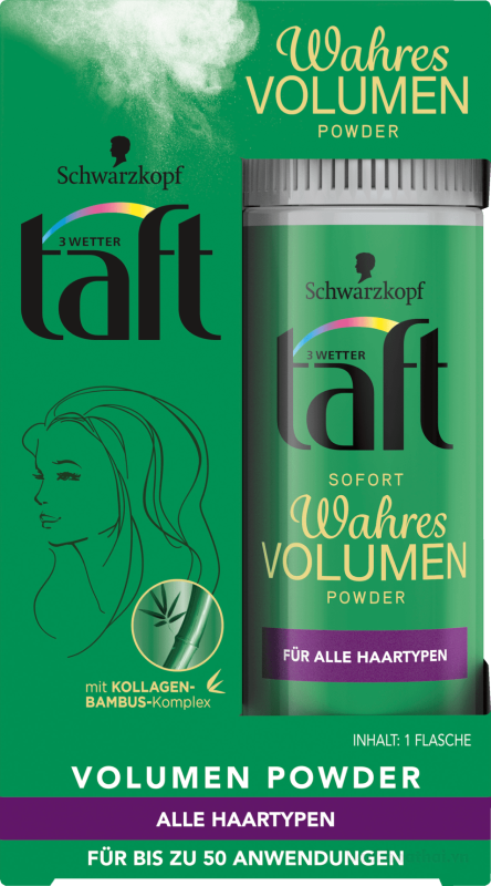 Bột giữ nếp làm phồng tóc Schwarzkopf Taft Volumen Powder