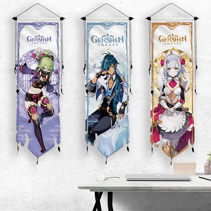 Classic Cartoon Anime Movie Posters Bedroom Living Room Home Decor Wall Art  Hanging Painting Flag Banner Tapestry Cloth Printing - Flags - AliExpress