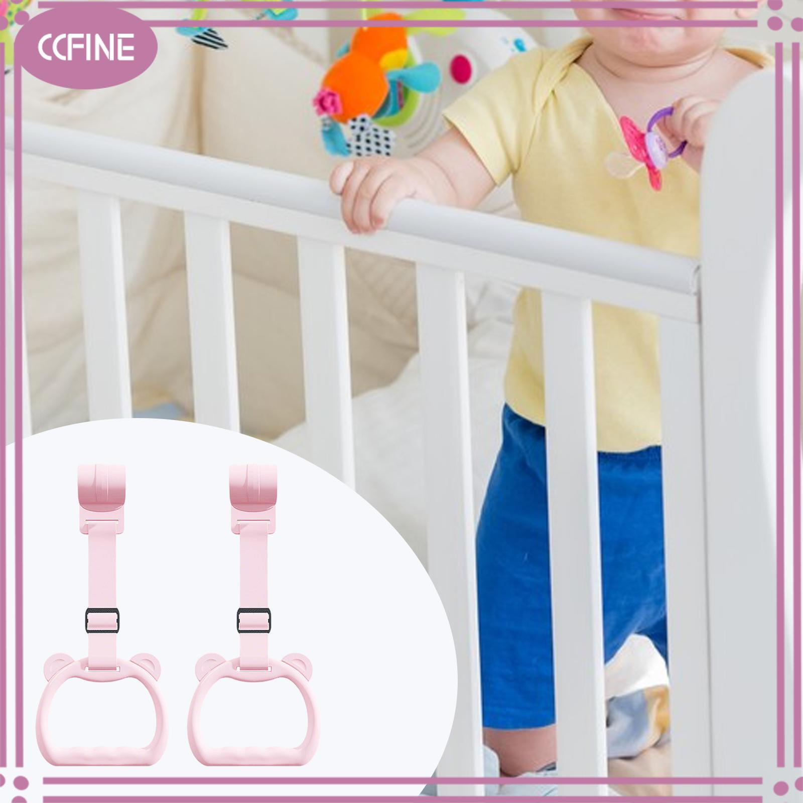 CCfine Trẻ Em Kéo lên Nhẫn Cải Thiện Cân Bằng Treo Nhẫn Đứng Walker Crib Công Cụ