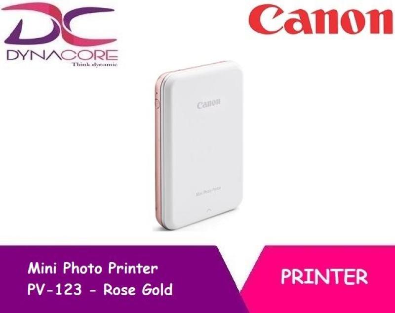 Canon Mini Photo Printer PV-123 - Rose Gold Singapore