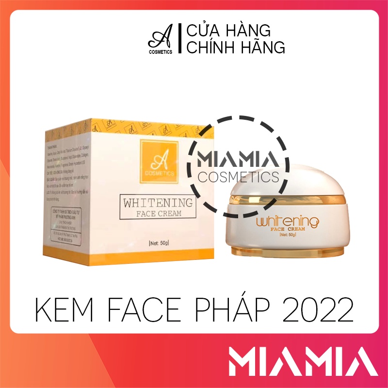 Kem face pháp a chính hãng - kem chữ a cosmetics mỹ phẩm phương anh