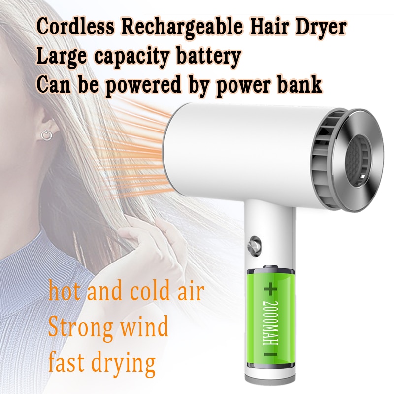 Divine Styler Pro Rechargeable Hair Dryer