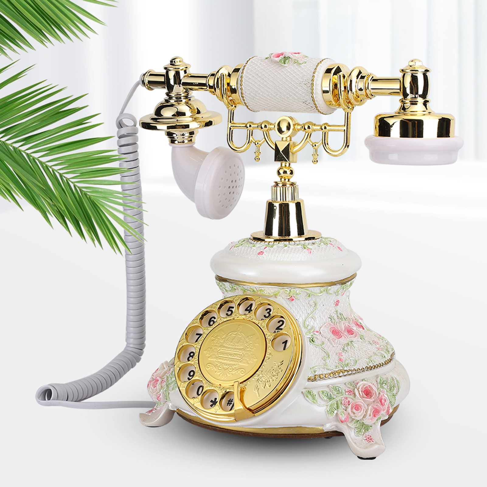 Antique Telephone Retro Country Style Vintage Telephone for Living Room ราคา 2,248 บาท*ส่งฟรี