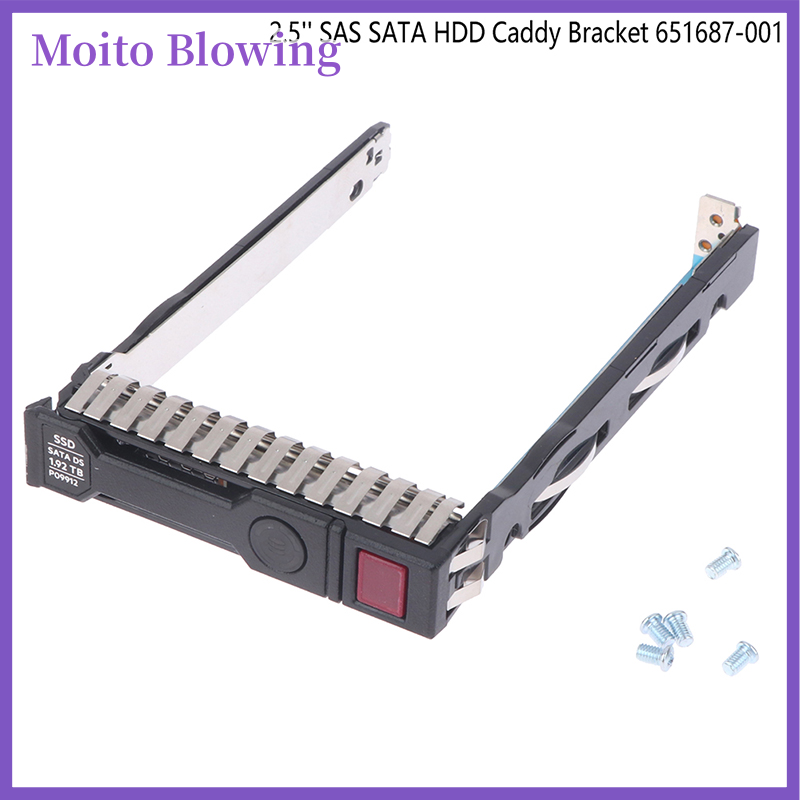 Moito 2.5 ''sas SATA HDD Caddy Bracket 651687-001 cho DL380 G9 DL360 G8 G9 G10 651687-001 2.5inch máy chủ khay