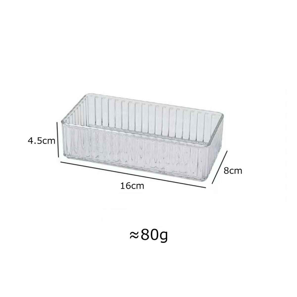 Hộp chia ngăn kéo bằng nhựa cao cấp khay đựng đồ đa năng khay sắp xếp hộc bàn tủ bếp và hộp đựng mỹ phẩm-ESTLA