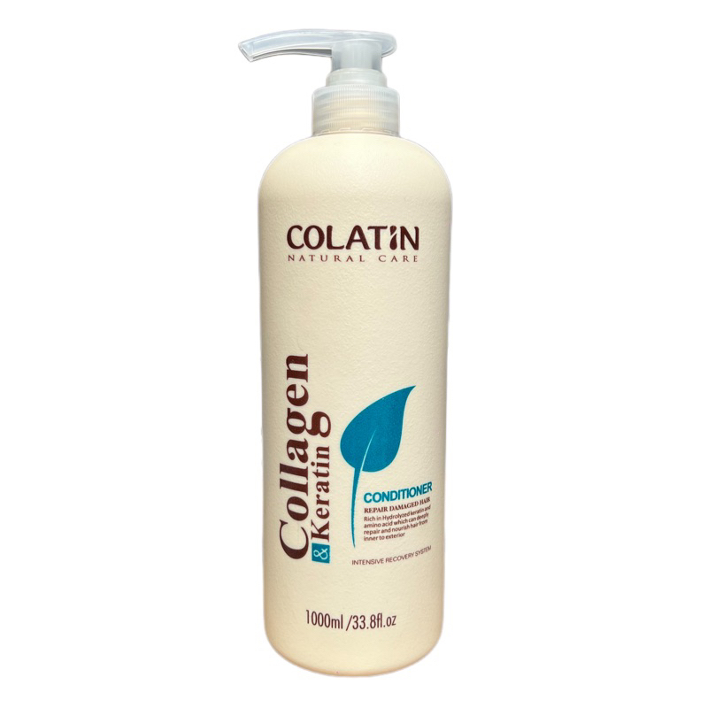 Dầu xả dưỡng tơ tằm siêu mềm mượt Colatin Natural Care Conditioner 1000ml ( New -2023)