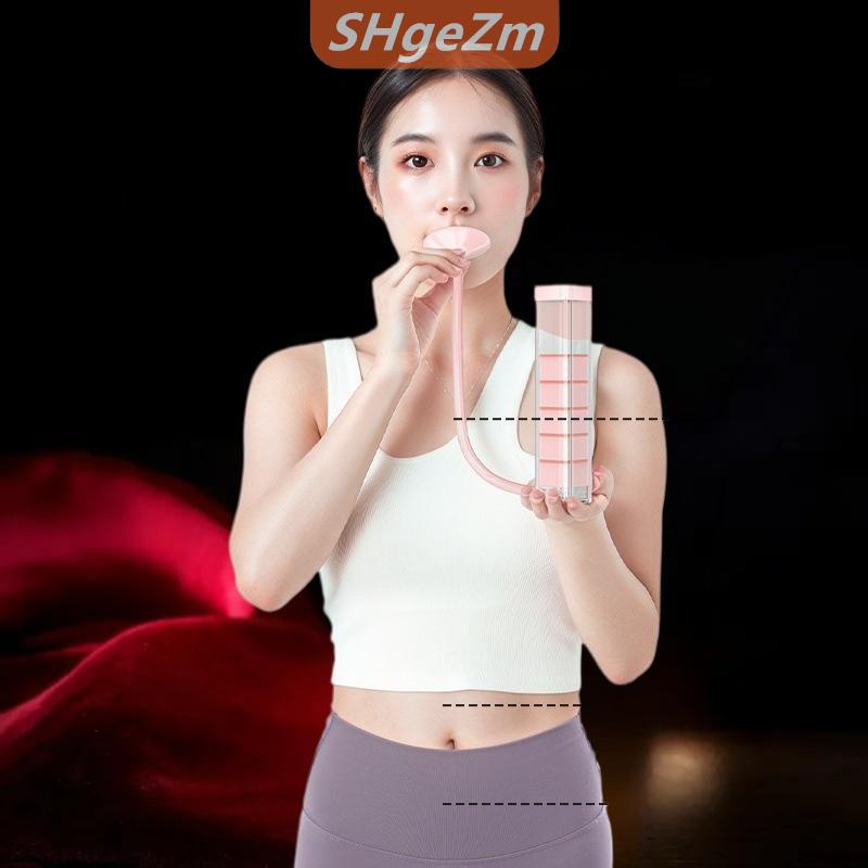 [COD] SHgeZm 1 Bộ thiết bị tập thể dục thở cơ bụng huấn luyện viên thở sâu quả tạ Nam Nữ người lớn thiết bị đào tạo dung tích phổi