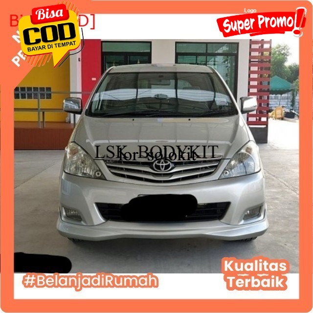 [Ready COD] Promo Murah Bodykit Toyota Kijang Inova 2009 2010 2011 Trd Body Kit Grade-A Harga 1,109,000 rupiah*Gratis Ongkir