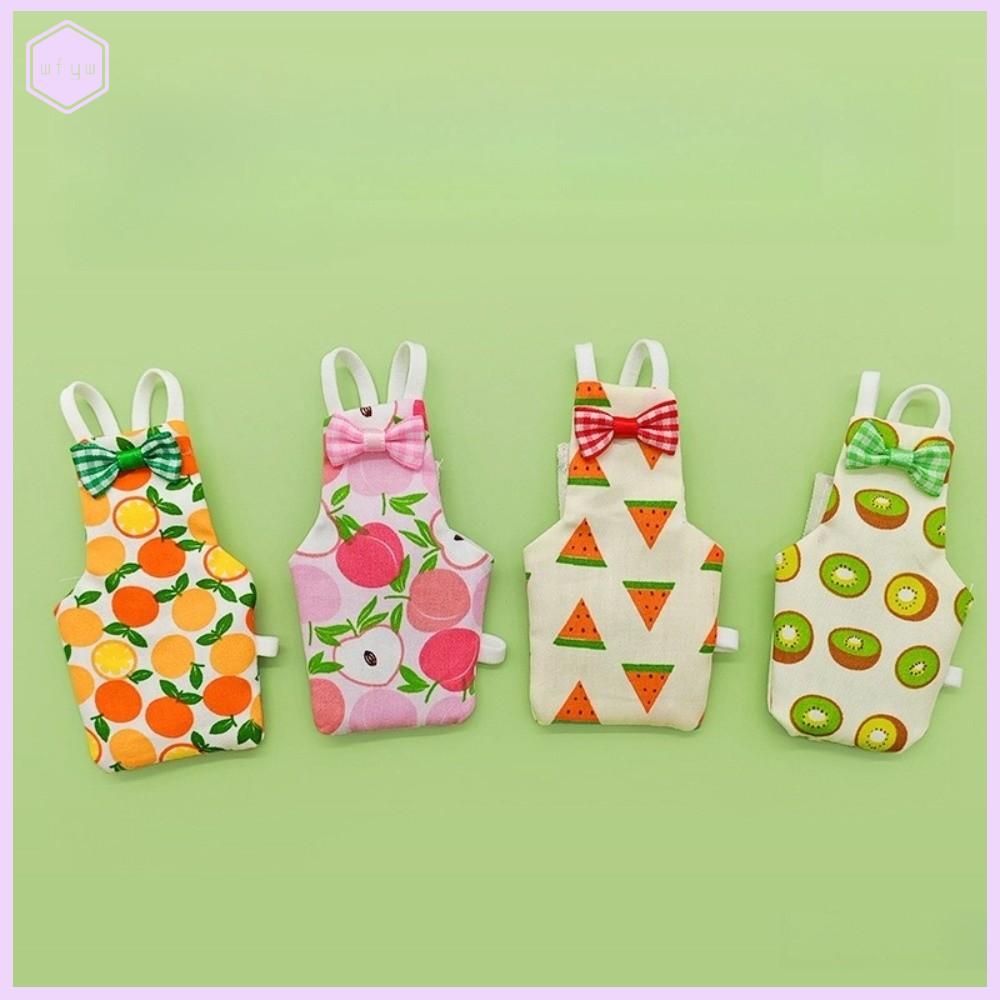 WFYW Trái cây nhiều màu sắc Tã cho vẹt Cà vạt nơ Thoáng khí Quần áo cho chim cưng  Có thể giặt được Bộ đồ bay cho vẹt Trang phục hàng ngày