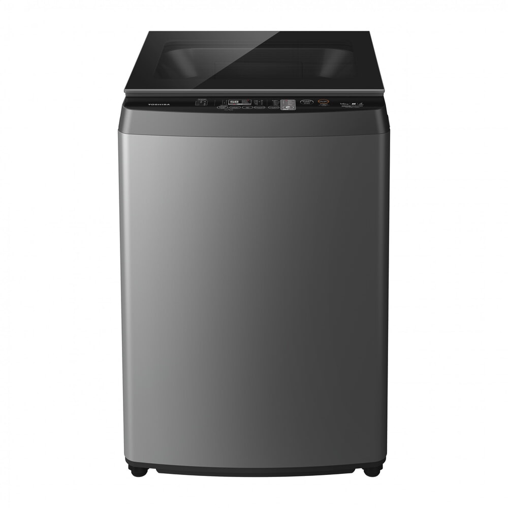 TOSHIBA เครื่องซักผ้าอัตโนมัติ 16kg. AW-DUN1700MT(SG) ซิลเวอร์ แบรนด์แท้ ราคา 12,090 บาท*ส่งฟรี