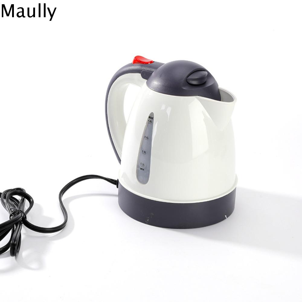 MAULLY Di động Ấm đun nước điện xe hơi 1000ml 12V 24V Bình nước nóng xe hơi Nồi hơi nước Bền Bình trà nóng cho xe tải Du lịch