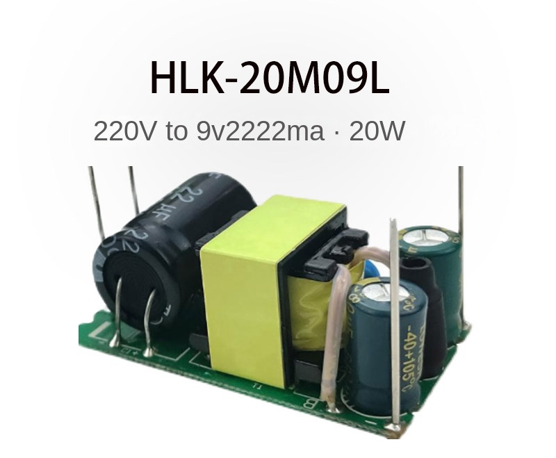 Hi-Link HLK-20M09L (20W 9V) Nguồn  Bo Trần | AC 220V sang DC 3.3V/5V/9V/12V/15V/24V | HLK-10M/20M 10W/20W Cách Ly Ổn Áp | Hàng Chính Hãng