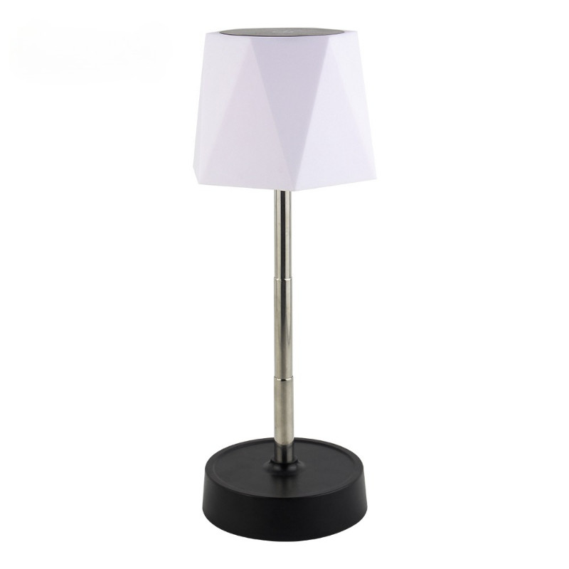 Telescopic Table Lamp Stepless Dimmable Wireless Atmosphere Light USB Rechargeable Cordless Bedside Lamp for Home Office