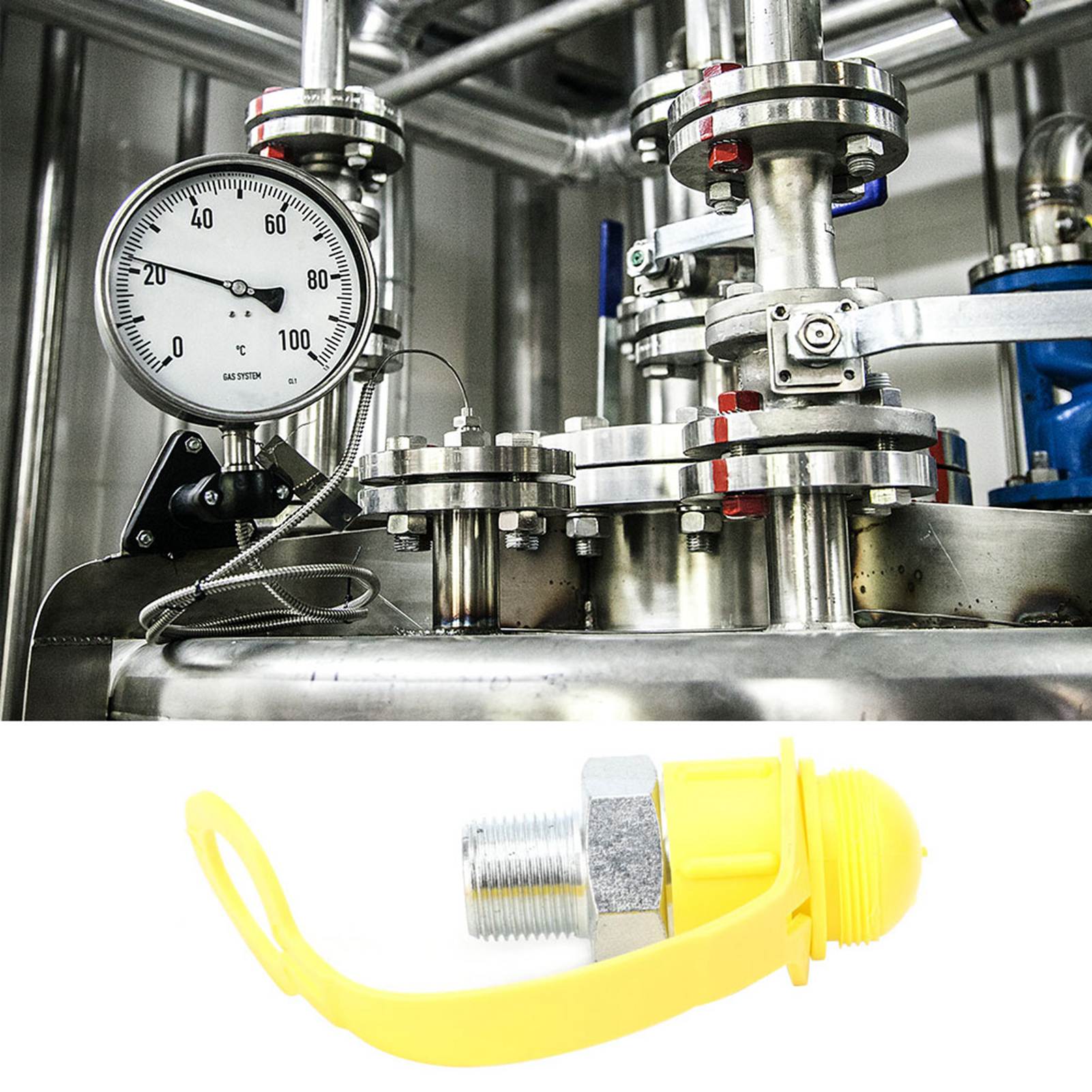 Thủy lực khớp nối zg3/8 mạ crôm thép 70MPa áp lực độ bền cứng khóa tay áo Hai giai đoạn niêm phong khóa an toàn chức năng áp lực