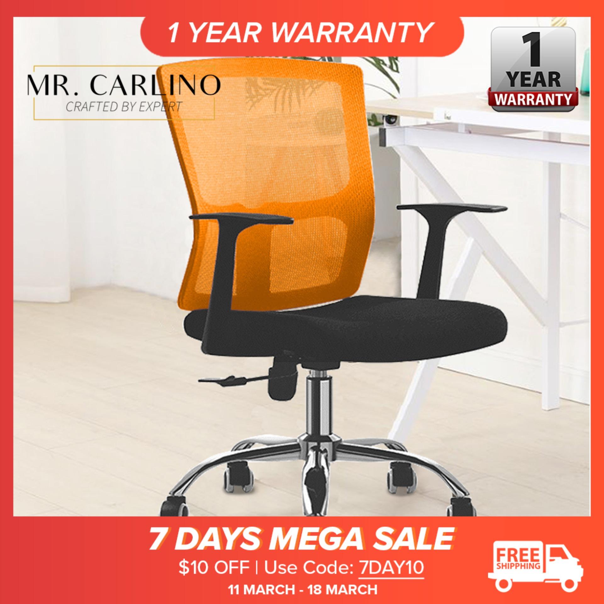OLSON Stylish High Mesh Back Office Chair with Chrome Leg