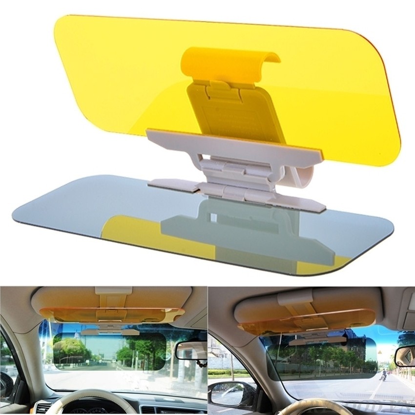 Kính phân cực 2 trong 1 chống chói chống lóa bảo vệ mắt khi lái ô tô xe hơi ngày và đêm HD VISOR