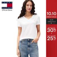 TOMMY HILFIGER Basic V Neck T-Shirt Women