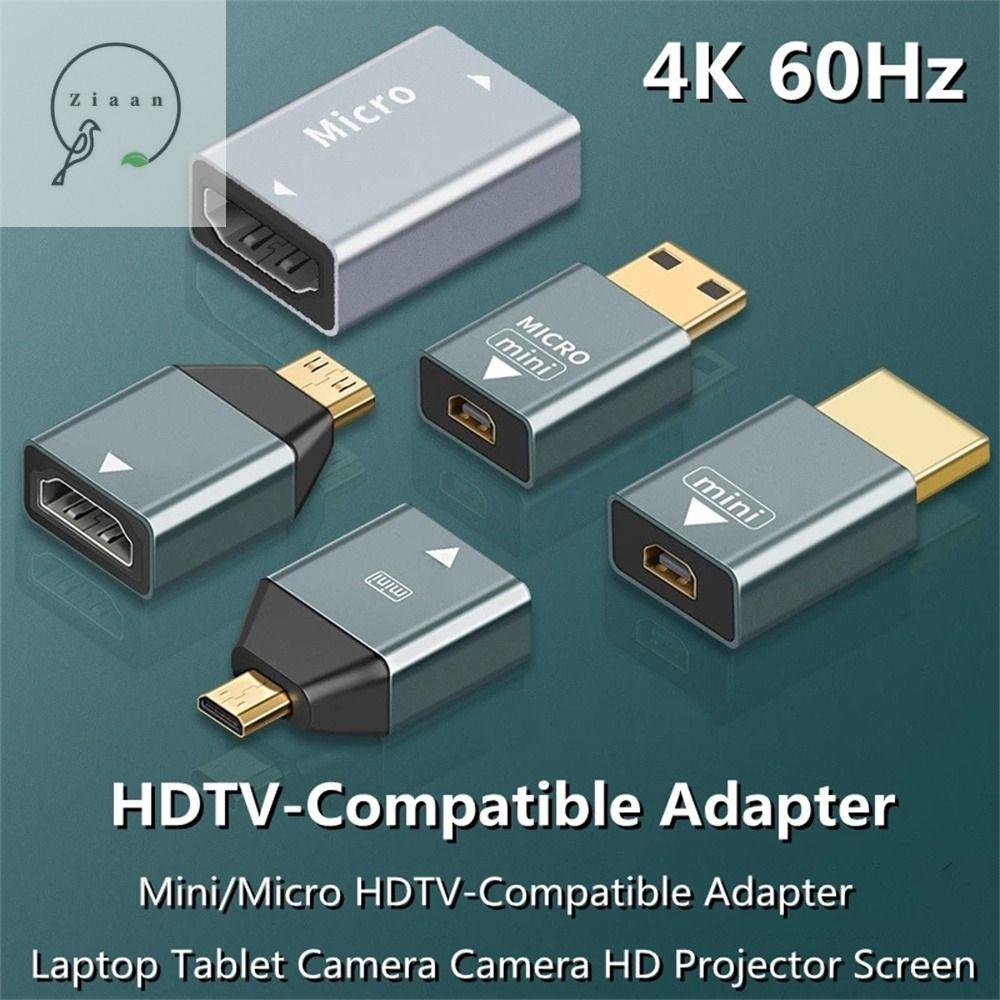 ZIAAN HD Transmission Audio Video Mini Micro hdmi to hdmi Male to Female