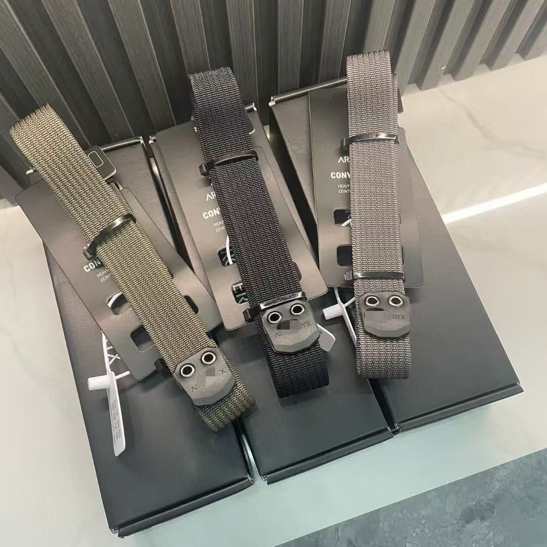 Bird 2.0 Alloy Belt Belt Buckle Nylon Canvas Woven Men's And Women's Trousers 3.2mm Trend Outdoor Wind