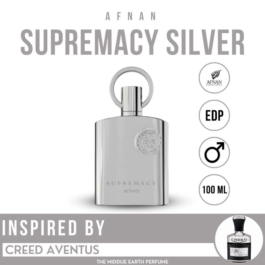 น้ำหอม Afnan Supremacy Silver ขนาด 100 ml ติดทน หอมนาน ของแท้100% นำเข้าจาก UAE ราคา 1,335 บาท*ส่งฟรี