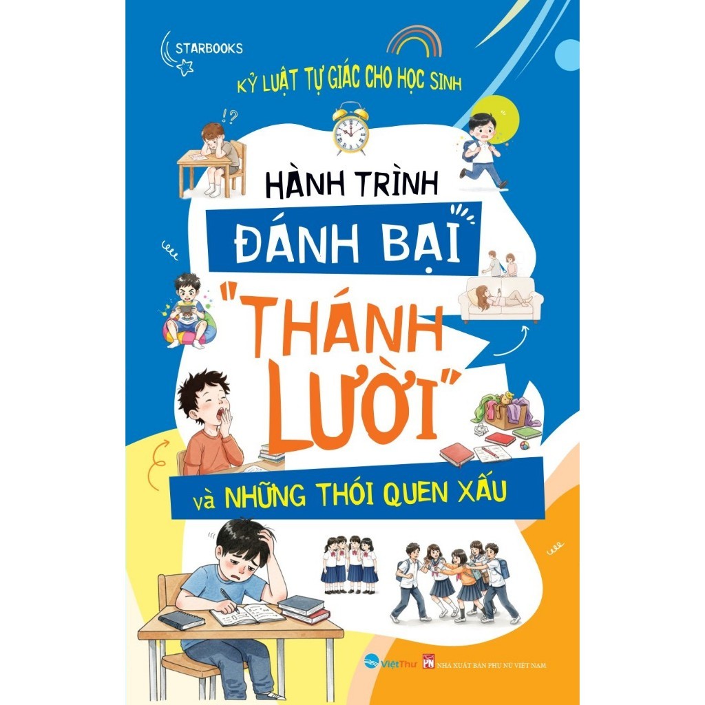 Sách hành trình đánh bại "thánh lười" và những thói quen xấu - VT