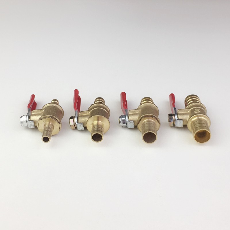 E-outstanding Barbed Ball Valve 4PCS 1/2 Inch ID Shut-Off Switches In Line Ball Valves With Hose Barb For Drip Irrigation And Aquariums - Foto 9