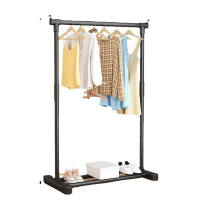 Racks Drying Single Students Pole Ceiling-to-ceiling Indoor Bedroom Clothes