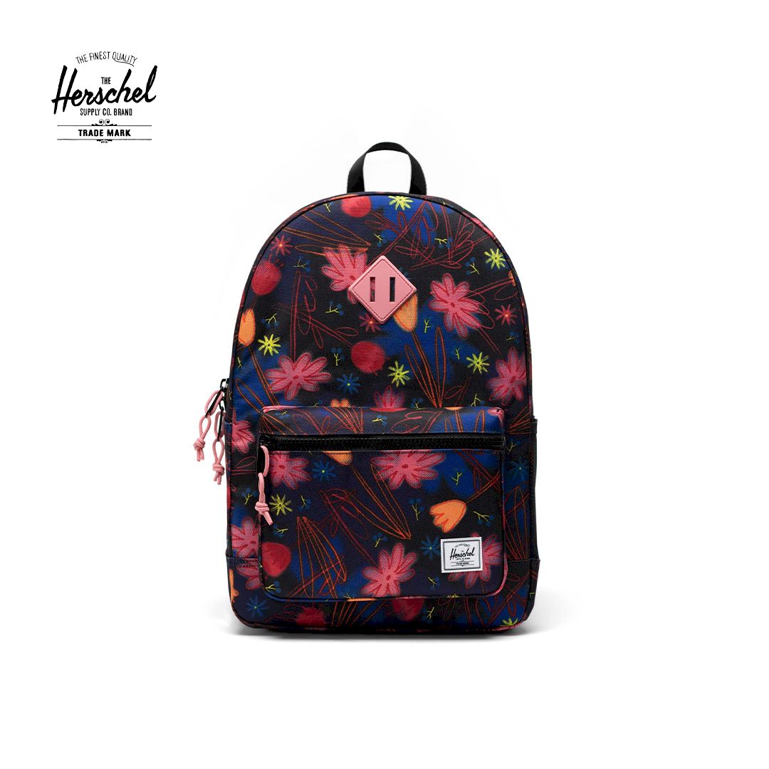 jansport backpack with strings Superbreak Plus Herschel Little America Medium A side water bottle size:L Tendance
