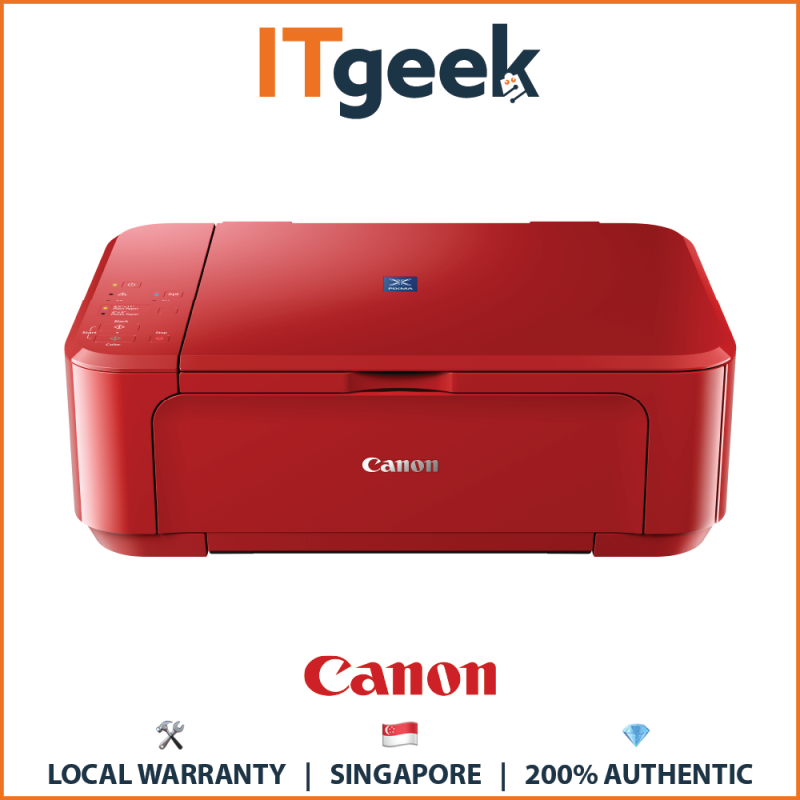 (24HRS DELIVERY) Canon PIXMA E560 Printer (Red) Singapore
