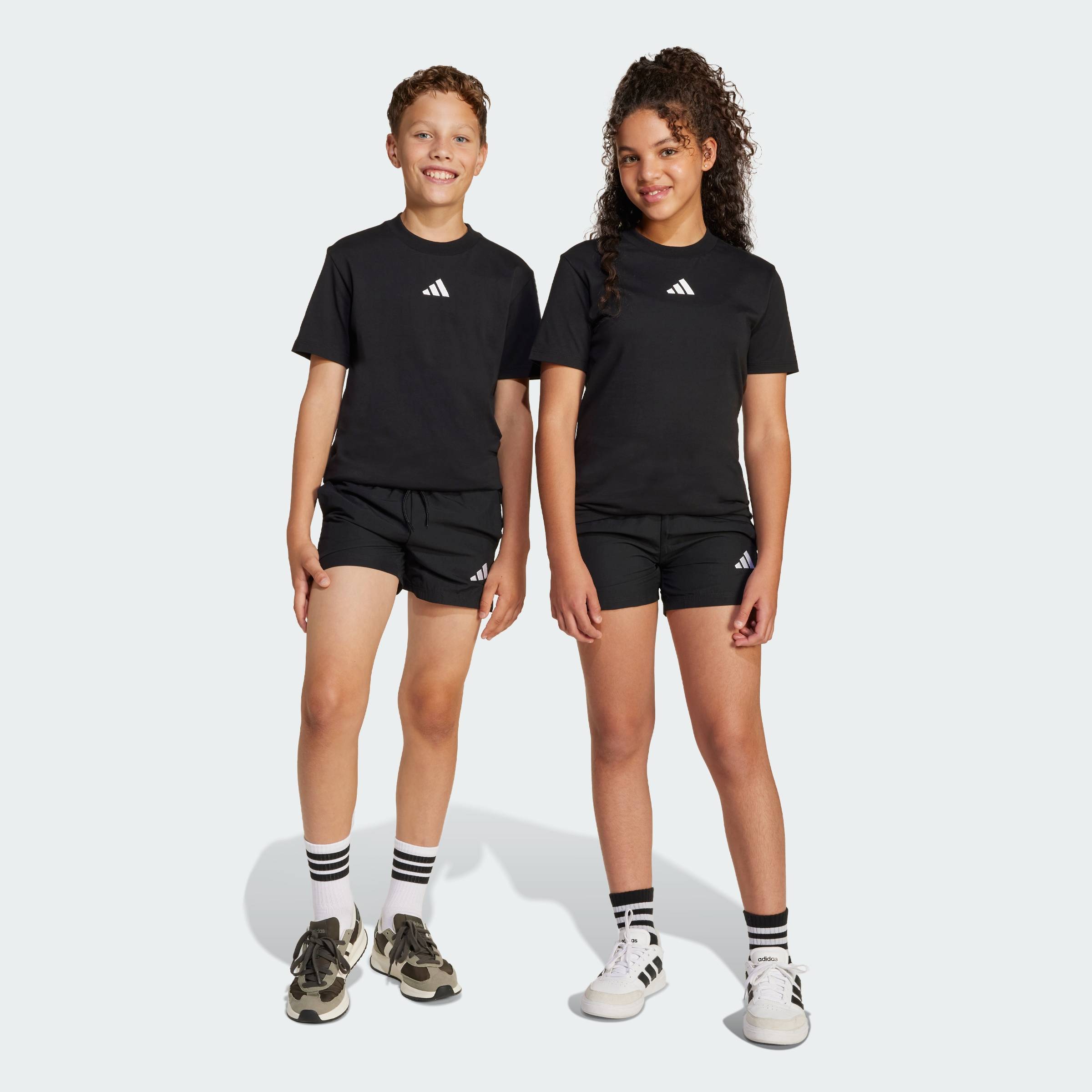 adidas Phong cách sống Quần Short Climacool Essentials cho Trẻ Em Trẻ em Đen JC9770