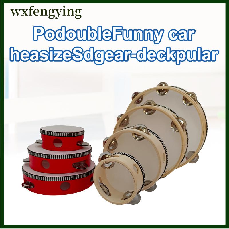 wxfengying 1PC gỗ Tambourine 4 6 8 10-inch màu be rim với kim loại jingles âm nhạc giáo dục nhạc cụ bộ gõ cho buổi hòa nhạc Nhà thờ PA Giá  81,333 Đồng*Miễn phí vận chuyển