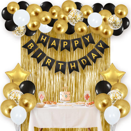 Happy Birthday Balloon Set - 50pcs Party Decorations