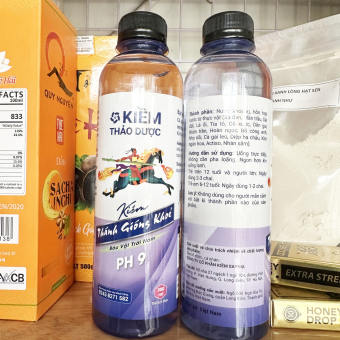 Kiềm Saphia kiềm Thánh Gióng PH-9.0 chai 300ml