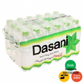 NEW lốc 24 chai nước tinh khiết dasani 350ml (hàng chính hãng)