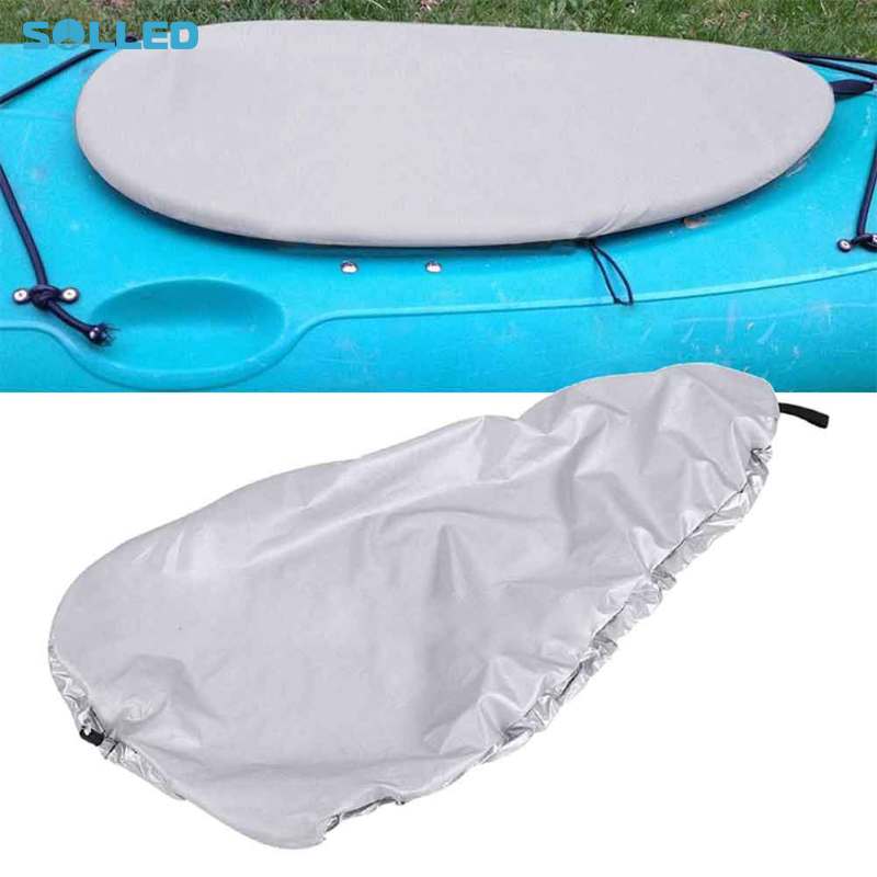 Kayak Cockpit Protector Universal Fit Blocking Canoe Storage Dust Sunblock Cover For Fishing Boat Rowing Shell & Paddle Board ราคา 139 บาท*ส่งฟรี