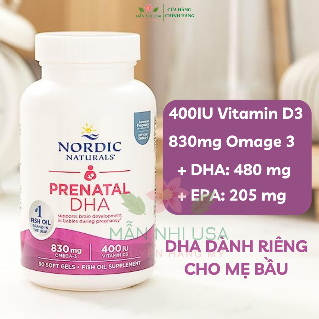 Nordic naturals prenatal dha vị dâu 90 viên. - • Hỗ trợ thai kỳ khỏe mạnh: Giúp mẹ duy trì tâm trạng ổn định và sức khỏe tốt. • Độ tinh khiết vượt trội: Chiết xuất từ 100% cá cơm và cá mòi tự nhiên.