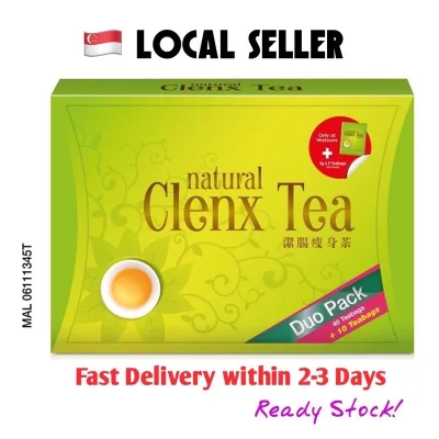 (SG STOCK) NH Detoxlim Natural Clenx Tea (50’s + 5’s teabags) Exp: 2023