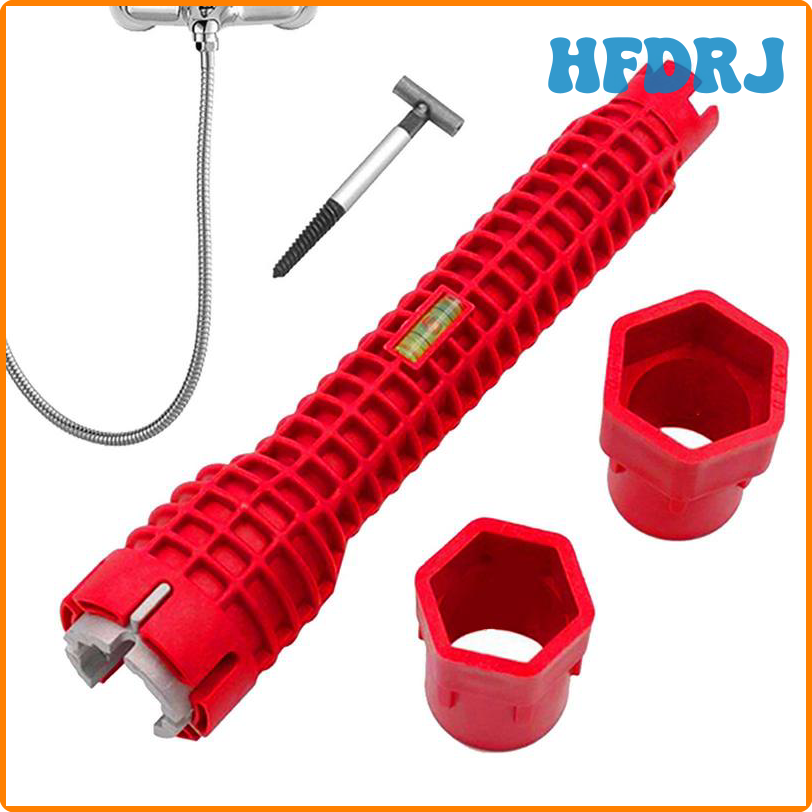 Hfdrj cờ lê Vòi nước đa năng 8 trong 1 / 5 trong 1 cờ lê ống nước lắp đặt bồn rửa đa năng cờ lê ống 