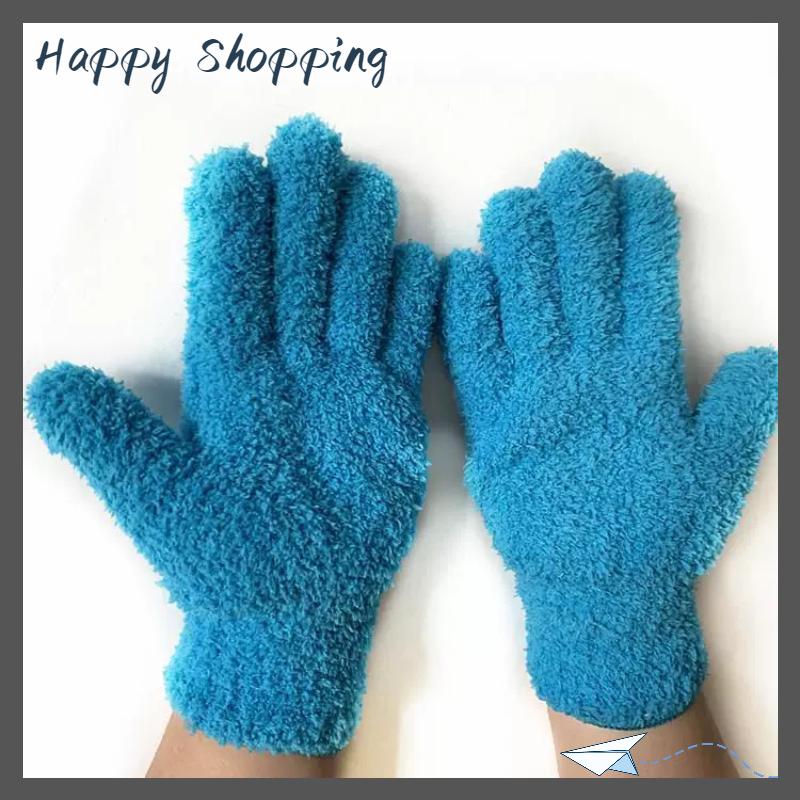 [THS Store] COD Sợi nhỏ bụi Găng Tay-căng ra & thoáng khí làm sạch găng tay, không thấm nước cho xe ô tô, thuyền, rvs, hồ bơi, nhà, nhà bếp - 6