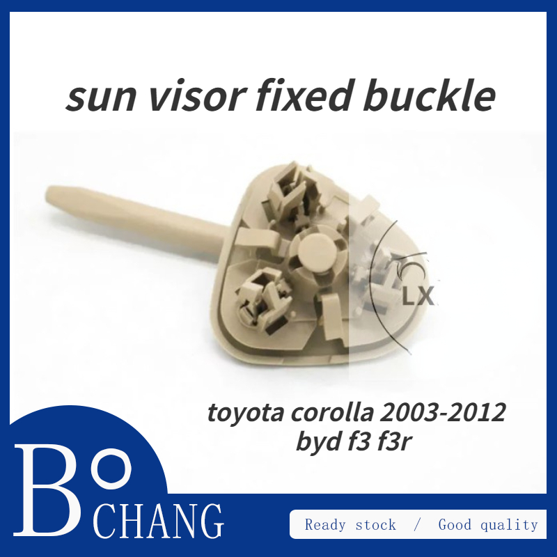 1 cái Visor clip cho TOYOTA COROLLA 2003-2012 Tấm Che Nắng khóa cố định cho BYD F3 f3r tấm kẹp che nắng Tấm Che Nắng trục quay