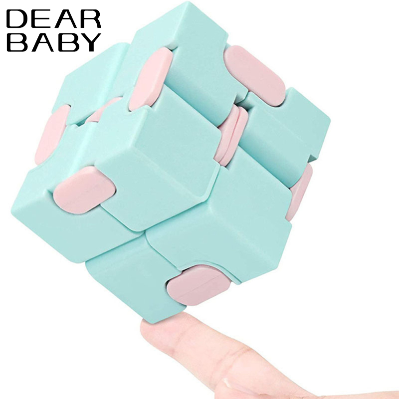 2x2 ngón tay Rubik vô cực Trò chơi giáo dục Khối lập phương thần kỳ giải nén Bộ đồ chơi chống căng thẳng quà tặng cho trẻ em