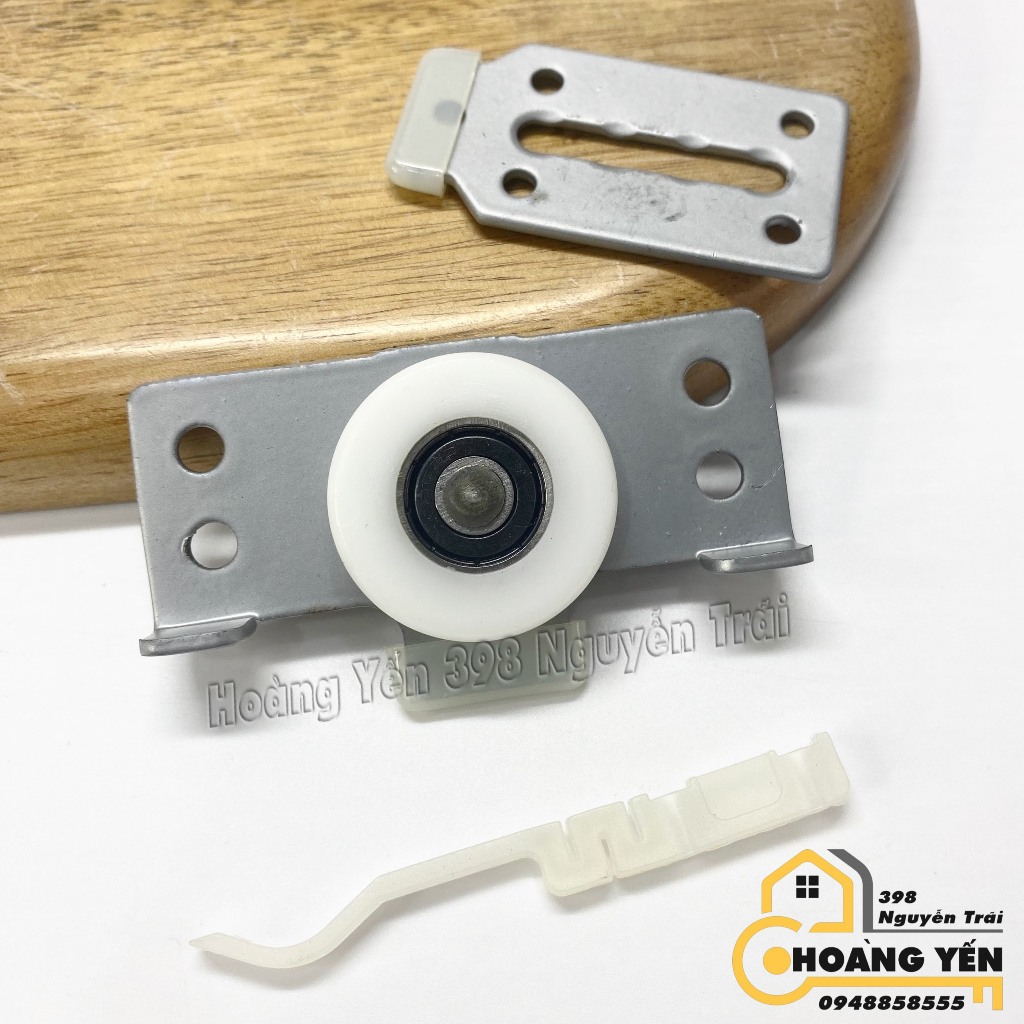 Bánh xe ray cửa lùa có tăng chỉnh, bánh xe trượt ray âm cửa lùa