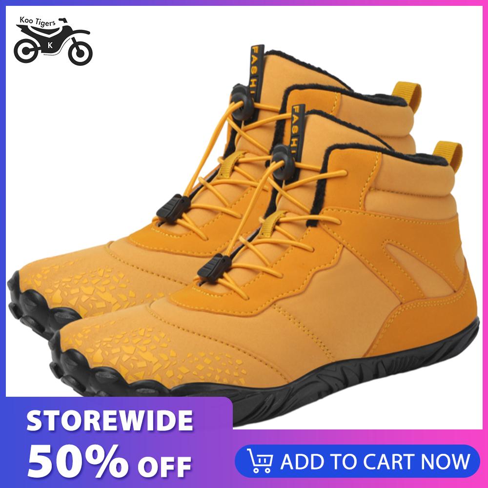 Warm Winter Boots Comfortable Waterproof Cotton Shoes Windproof Snow Boots